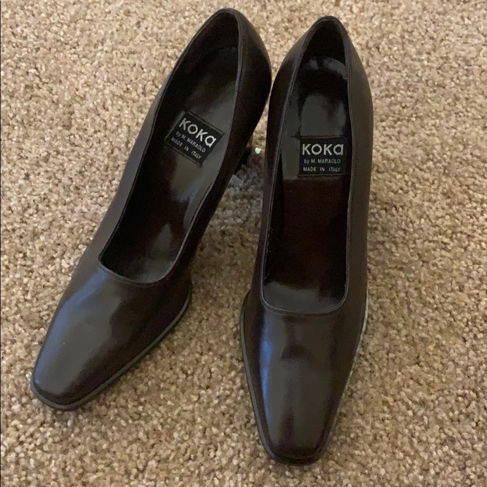 Koka Italian Leather Heels
